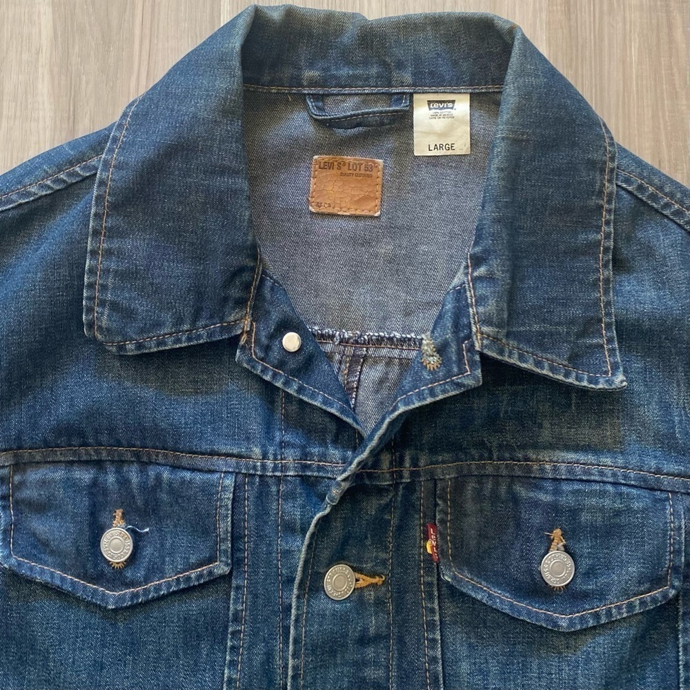 Vintage Levi’s Jacket Lot 53 Y2K Barn Jacket Red Tab Unisex Size Large